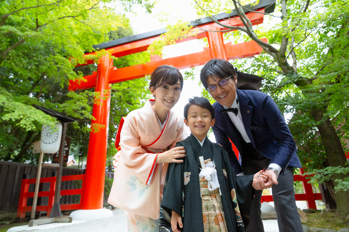 下鴨神社で七五三